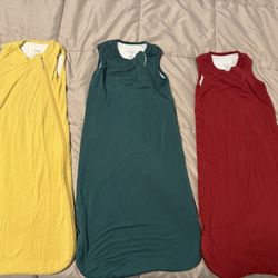Three Kyte Baby Sleep Sacks