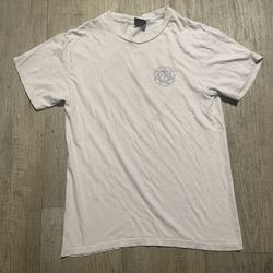 Dark Seas Division Men's Graphic T-Shirt Anchor Cross Logo White / Cream