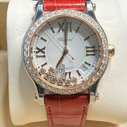 $27k MSRP Chopard Happy Sport Watch