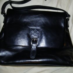 Patricia Nash Mili Leather Medium Flap Crossbody With A Coin Pouch