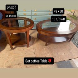 SET COFFEE TABLE🟤🟤