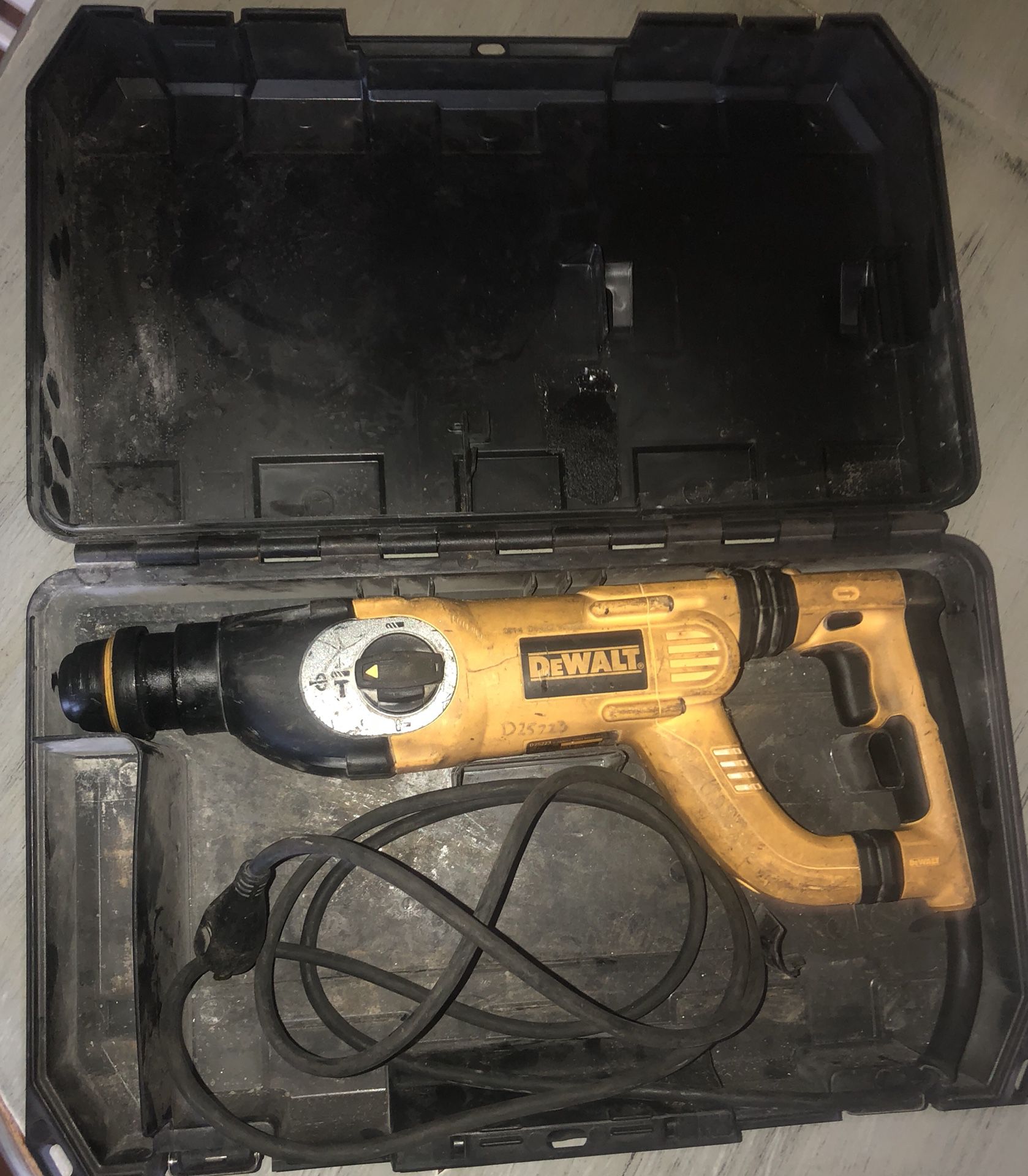 DeWalt Hammer drill with case. (best offer needs to go
