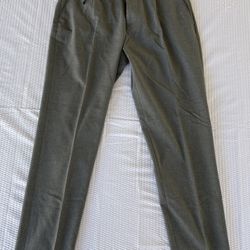 Zara Mens Dress Pants 32x29 Gray Business Casual Career Dress Pants