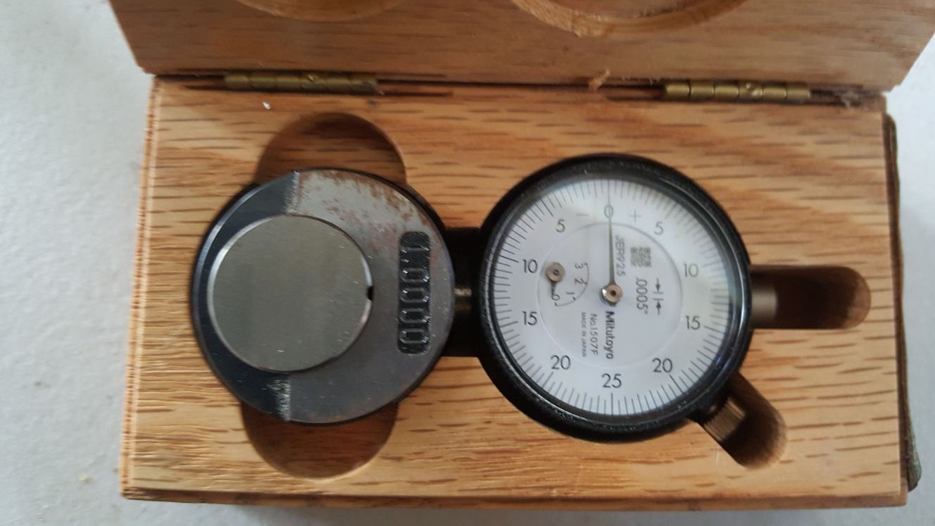 Mitutoyo 950-111, Zero Setter, .0005" X 1" Height