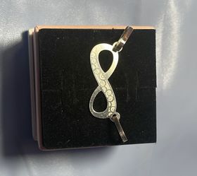 Cute and New 925 Infinity Silver Pendant