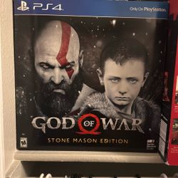 God Of War Stone Mason Edition