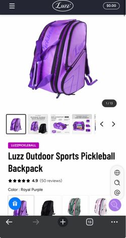 Luzz Outdoor Sports Pickleball Backpack