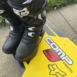 Fox Comp 3 Racing Boots Youth 