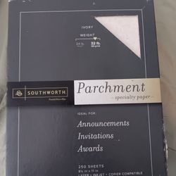 PREMIUM PARCHMENT PAPER FOR INVITATIONS