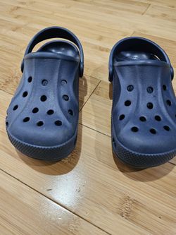Boys Navy Crocs