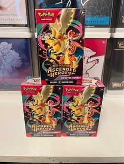 Ascended Heroes Booster Bundles