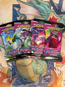 Fusion Strike Sleeve Booster Pack Art Bundle