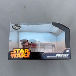 Disney Store Star Wars Landspeeder Die Cast Vehicle