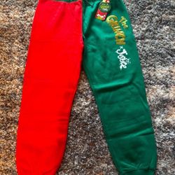 Girls The Grinch Joggers 
