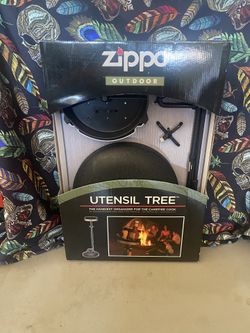 New Zippo Outdoor Utensil Tree Organizer for Camping Tailgating