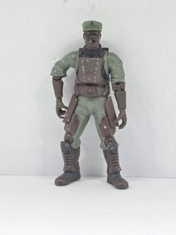 Halo Sgt. Johnson 7" UNSC Marine Sergeant Joyride Studios 2004 Combat Evolved CE