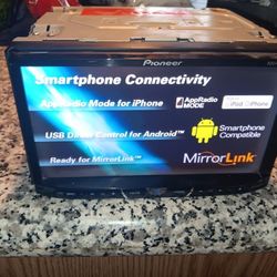 Pioneer Double Din Car Stereo $120