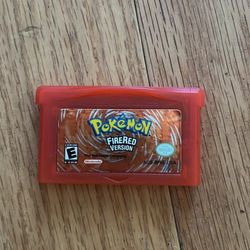 Pokemon Fire Red Gameboy 