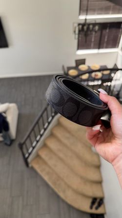 Men’s reversible coach belt