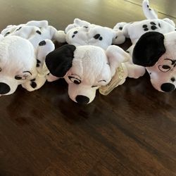 Disney Vintage 1998 101 Dalmatians 7” Plush
