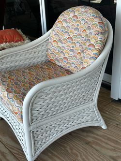 Wicker chair