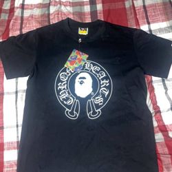 bape shirt x chrome hearts 