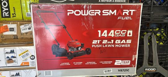 Gas lawnmower new unit