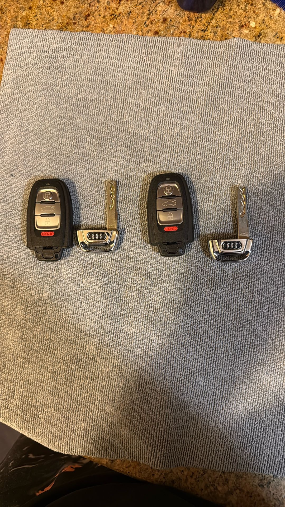 Set Of 2016 Audi A4 Key Fobs