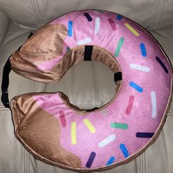 BENCMATE XL inflatable pet recovery collar with a "Donut" pattern NWOT 18”-25”