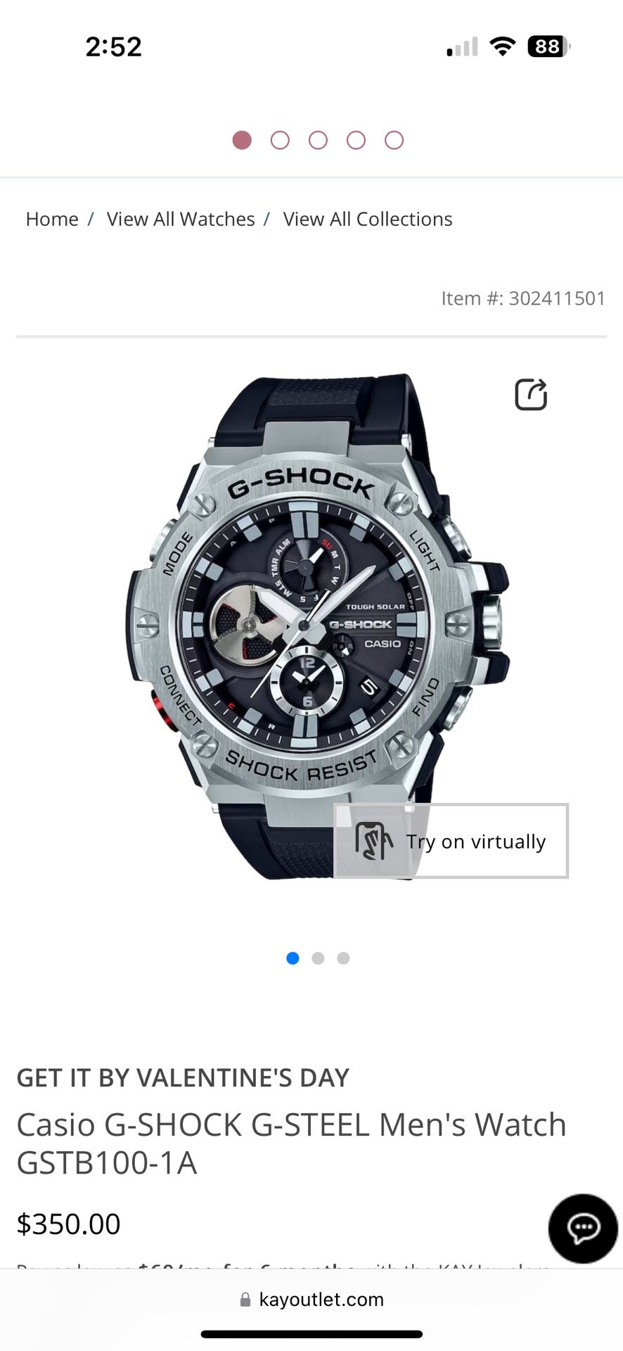 GST-B100 Series G-Shock Watch 