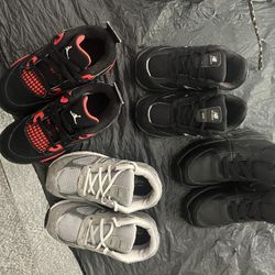 Little Kids Size 10 Used In Very Good Condition $55 & $65 Each.. 2 Pair For $110.00 👈🏽 (Also 1 Pair Nike’s Boots New!!  Size 10.5 $70) $60  Now!!