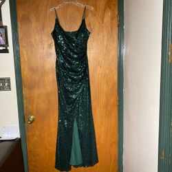 Emerald Green Prom Dress