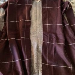 Maroon Sweater Poncho XS/X