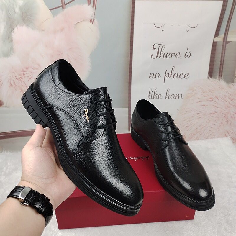 Ferragamo Men’s Leather Shoes With Box New