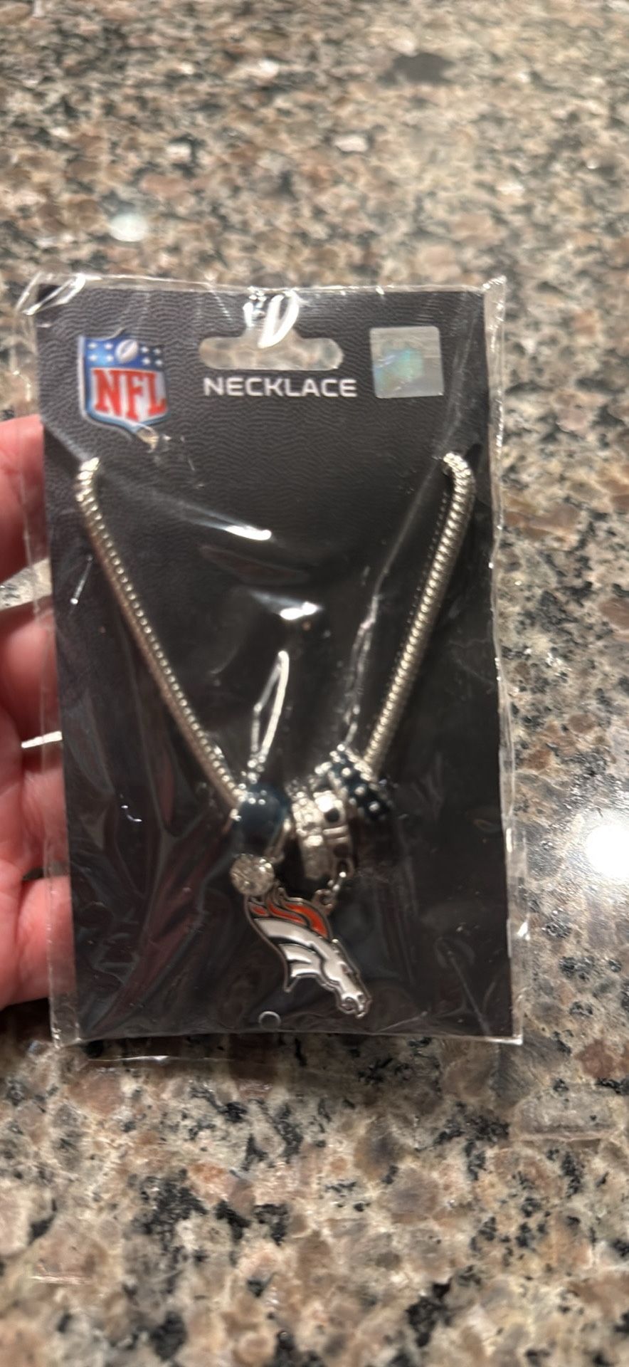 NFL BRONCOS NECKLACE