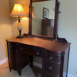 Vanity With Mirror