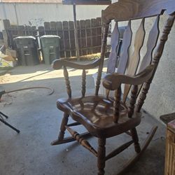 Wooden Rocking Chair