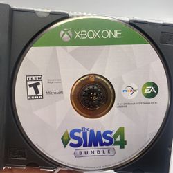 The Sims 4 + Island Living Bundle (Xbox One, 2019) Disc Only - TESTED! Authentic