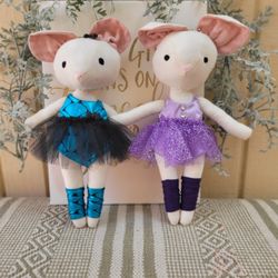 Handmade mouse dolls