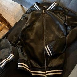 Silk Bomber Jacket