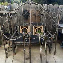 Iron Queen Size Bed Frame