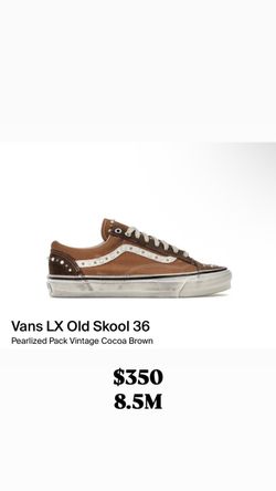 Vans LX Old Skool 36 Pearlized Pack Vintage Cocoa Brown