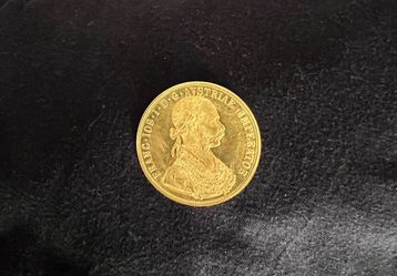 Vintage Rare 1915 Austrian 4 Ducat 23kt Gold Coin Emperor Franz-Joseph Ferdinand | PMV Authentic