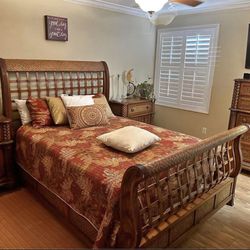 Tommy Bahama Style Bedroom Set ( Deliver Available) 