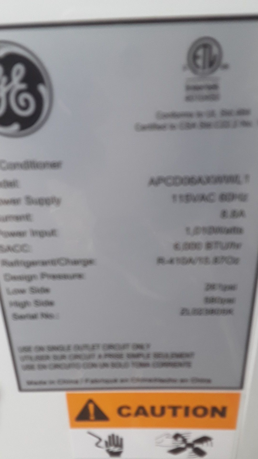 Intertek air conditioning ac portable units for Sale in Houston, TX