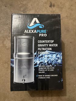 Alexapure Pro Gravity Water Filtration System