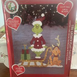 Brand New Grinch Outdoor Decor