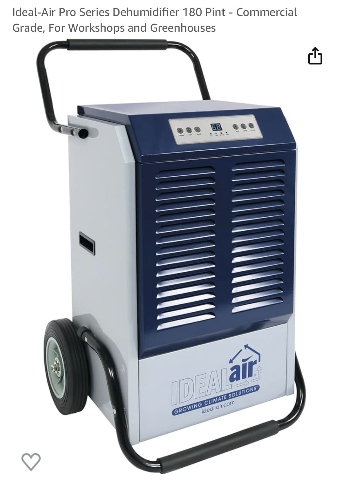 Ideal Air Dehumidifier 