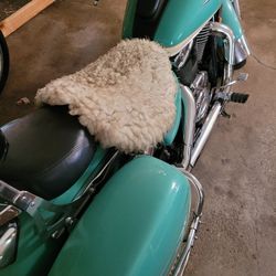 Sheepskin Motorcycle Seat Cover