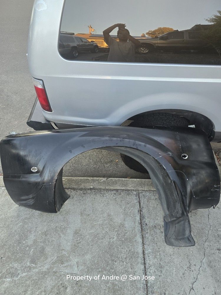 Ford F450 F-350 Driver Dually Fender